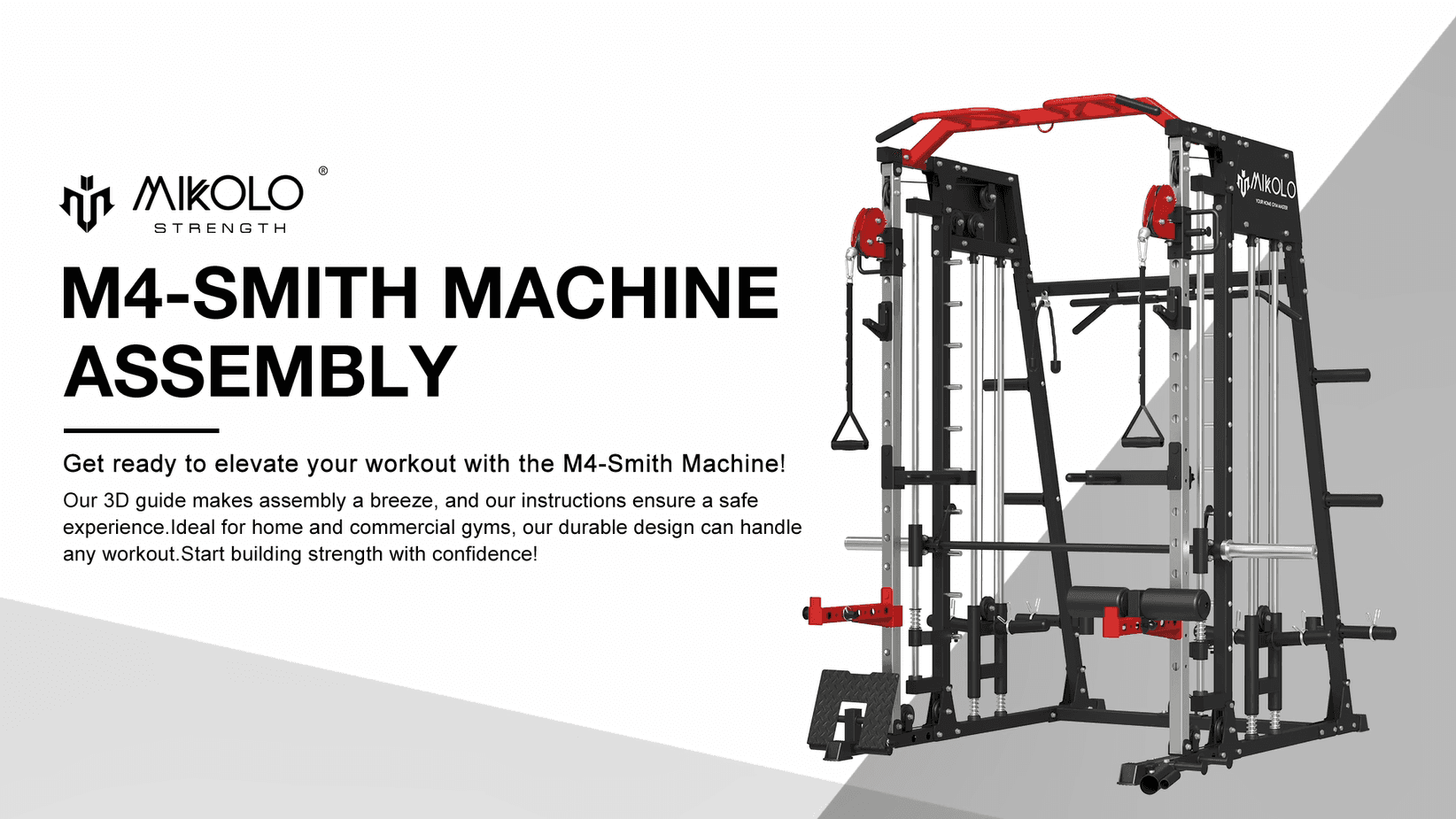 MIKOLO Smith Machine: Home Functional Training Benefits