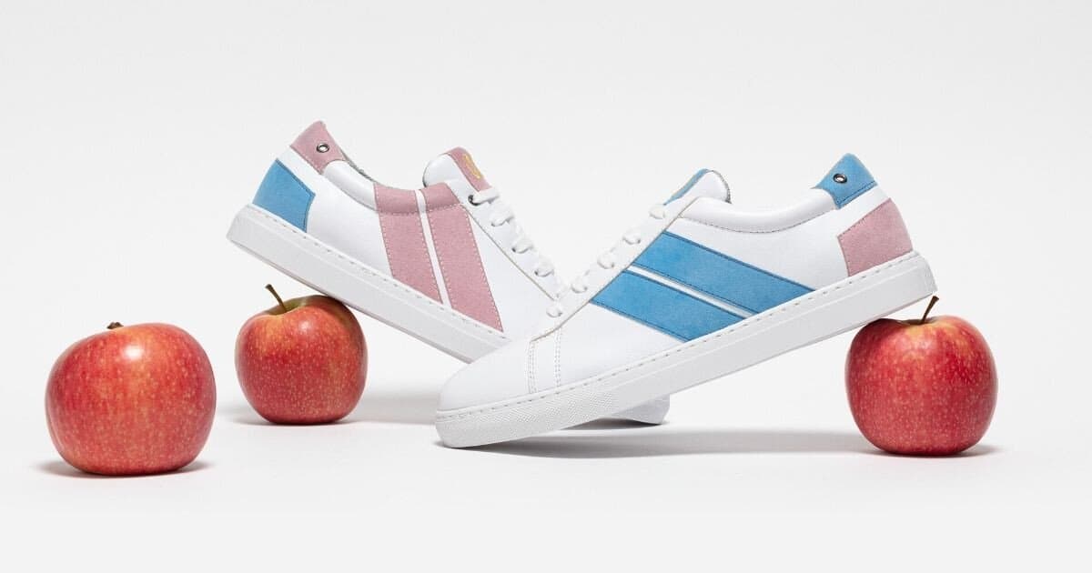 Eco Sneakers: The Apple Skin Leather Revolution